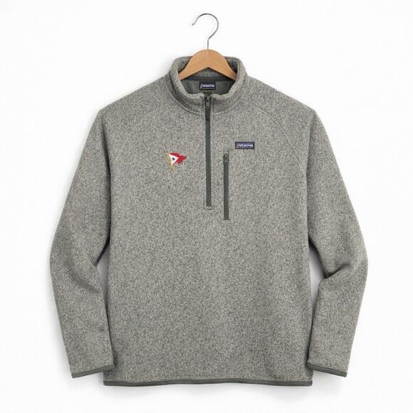 Patagonia Other - Patagonia Jacket Mens XL Gray Better Sweater Fleece 1/4 Zip Pullover Yacht Club